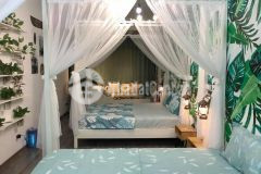 Cho thuê chdv tầng 4 tại mặt phố châu long, 50m2 có sân vườn cafe, phòng full đồ, 7 triệu tháng