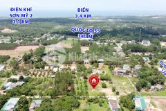 Bán 1 sào phủ hồng gần kcn becamex sơn mỹ giá ngộp thở