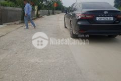 Bán đất triệu sơn 36m mặt tiền đường nông thôn kiểu mẫu