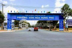 Bán nền biệt thự kdc hưng phú cần thơ qua cầu 263 giá 5 tỷ 550. lh 0837777411 mr tín