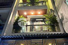 Nhà đep,hẻm xe hơi,nội thất cao cấp bùi quang là,p.12,gò vấp 4x15 chỉ 6.5 tỷ