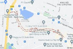 Cần bán đất kinh doanh, mặt tiền rộng, phố xuân đỉnh, quận bắc từ liêm, 68m2, giá 5,5 tỷ.