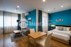 Bán khách sạn 1 trệt 5 lầu mặt tiền đường hạ long view biển hướng tây nam.