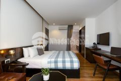 Bán khách sạn 1 trệt 5 lầu mặt tiền đường bàu sen khu á châu,hướng tây bắc.