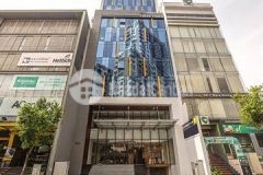 Bán đất xây building 8 tầng q.cầu giấy 140m2 mt 12m lô góc ô tránh kd vp vỉa hè 3m