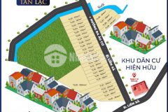 Mở bán đất nền thổ cư mặt tiền đường xã tân lạc, huyện bảo lâm, lâm đồng, giá 871 triệu