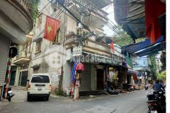 Ngõ chợ, kinh doanh đỉnh, lô góc 2 mặt ô tô tránh, hoàng mai, 87m2, 3 tầng, giá 20 tỷ.
