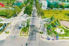 Bán shophouse trục h7 khu stella mega city bình thủy gần sân bay thổ cư 110m2 dt sàn 400m2 giá 7.563