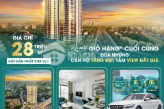 Căn hộ sở hữu 3 mặt tiền đường duy nhất tại tp dĩ an