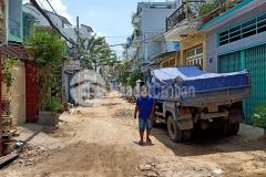 Bán nhà 2 mặt hẻm xe tải văn cao, phú thạnh, tân phú, 6om2, 7 tỷ.