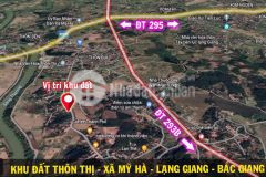 Bán lô đất 128m2, rẻ đẹp gần khu công nghiệp mỹ hà lạng giang. chỉ 650trlô.