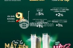 Căn 1pn 1wc giá 2 tỷ, ưu đãi chiết khấu tháng 6 lên đến 400tr còn 1tỷ6