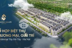 Suất ngoại giao shophouse mặt đường 40m sunshine helios kđt ciputra nam thăng long