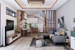 Ban nha vi tri vang, mt đương 12m chơ tân quy, quân 7, ngang to 6m, 2 lâu, chi hơn 7 ty