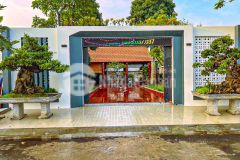 Bán gấp lại nhà vườn view sông giáp sài gòn tại cổng chào bd