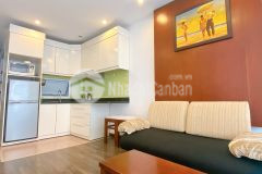 Cho thuê căn hộ studio ở trúc bạch 40m2 đủ nội thất có thang máy