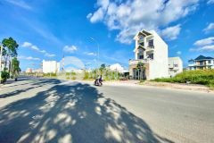 Nền trục chính a1 lộ giới 30 mét kdc phú an trục thông võ nguyên giáp tp cần thơ