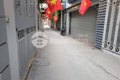 Bán nhà hồ ba mẫu 75m2mt 5m lô góc ngõ thông 5.9 tỷ