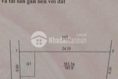 Bán đất tổ 9 thạch bàn dt 191m2, mt 8m, nở hậu, đường ô tô tránh