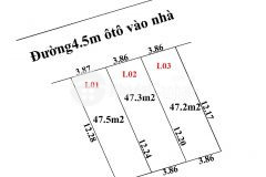 Bán gấp 800tr47m đất bắc thượng quang tiến đường 4.5m ngõ thông