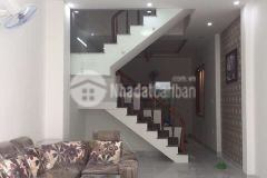 Bán nhà 1 trệt 1 lầu hẻm oto lớn bacu p.4. hướng tây nam.