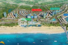 Mở bán nhà phố mặt tiền đại lộ venezia beach 207 m2