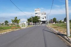 Cho thuê lô đất 2 mặt tiền đường võ thị sáu. p. thắng tam. diện tích đẹp.