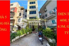 Bán nhà xa la hà đông 46m, gara oto, 5 tầng, 4 tỷ