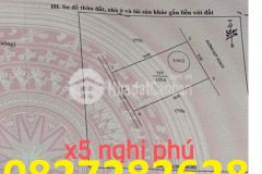 Bán đất xóm 5, xã nghi phú, tp vinh tỉnh nghệ an