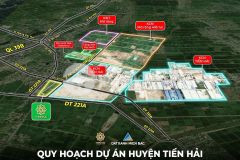 Khu đô thị trái diêm 3 hay gọi là tiền hải center city