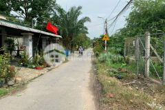 Bán miếng đất 129m2 sau nước mìa vườn cau củ chi giá 1 tỷ 580.shr