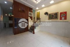 Nhà sổ hồng riêng vuông vức hẻm thông 2 tầng đúc chợ cầu quận 12.