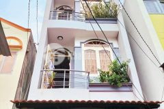 Hẽm ba gác 46m2 6.8 tỷ 4 tầng btct nguyễn thượng hiền phuong 5, phú nhuận 3.5x11.5m gía 6.8