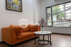 Bán nhà ngọc lâm 50m 4t mt4.5m 6 tỷ ô tô 7 chỗ vào nhà ngõ 66 thông sang đường nvc