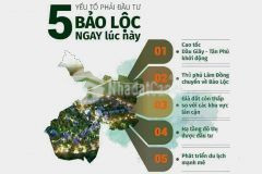 Bán đất khu dân cư lộc thanh bảo lộc tiềm năng nghỉ dưỡng 2022