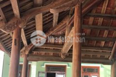 Nhà rường gổ mít, một căn hai chái, 20 cột