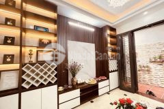 Bán nhà mới xây 34m2, 5t, mt 5.7m, lô góc, 5,4 tỷ phố trần cung, cổ nhuế, cầu giấy 0976738468