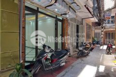 Bán nhà phố lạc nghiệp 54m2mt 4m. ngõ thông gần hồ 5.1 tỷ