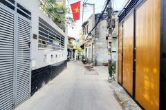 Nhà gò vấp, mặt tiền đường số, giá rẻ.