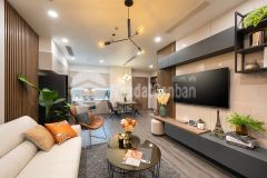 Cho thuê căn hộ b2 làng quốc tế thăng long, 135 m2, 3 ngủ, 2 wc, sàn gỗ, full đồ mới. giá 15 triệu