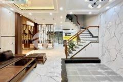 Bán nhà mới 4 tầng lê quang định 54m2 giá 8.3tỷ p7 bình thạnh