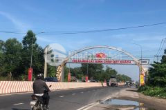 Bán 113m2 đường dh609, phú an, bến cát, bình dương, sổ hồng riêng, ngâ