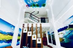 Nhà mới đẹp full nội thất hẻm xe hơi 3 lầu btct 59m2 7ty vài bước là đến cityland