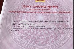 Bán nhà cấp 4 đường thạnh lộc 48 q12