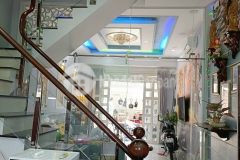 Đường thông 8m, 5pn, 4 tầng cách mt lê văn khương quận 12 50m chỉ 5 tỷ 150