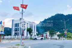 Bán nhiều lô mặt tiền đất thị trấn, gần trung tâm hành chính huyện, dt 100m, đnhựa 7.5, chỉ 5xx