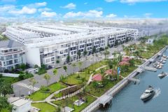 Khu nhà phố mặt tiền sông nơi sống đẳng cấp thượng lưu đầu tư sản phẩm như hàng limited