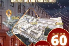 Cần bán nhà 1 trệt 3 lầu mặt tiền chợ thới lai mới đầy đủ nội thất cao cấp