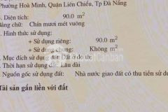 Bán lô đất 90m2 đường đá mọc 4 giá 2.9 tỷ