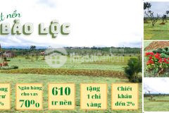 Đất nền lộc tân bảo lộc. full thổ, mặt tiền đường, vị trí đẹp giá từ 610 tr, liên hệ 0708 503 554